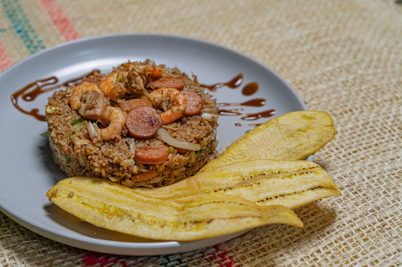 arroz samurai pequeño